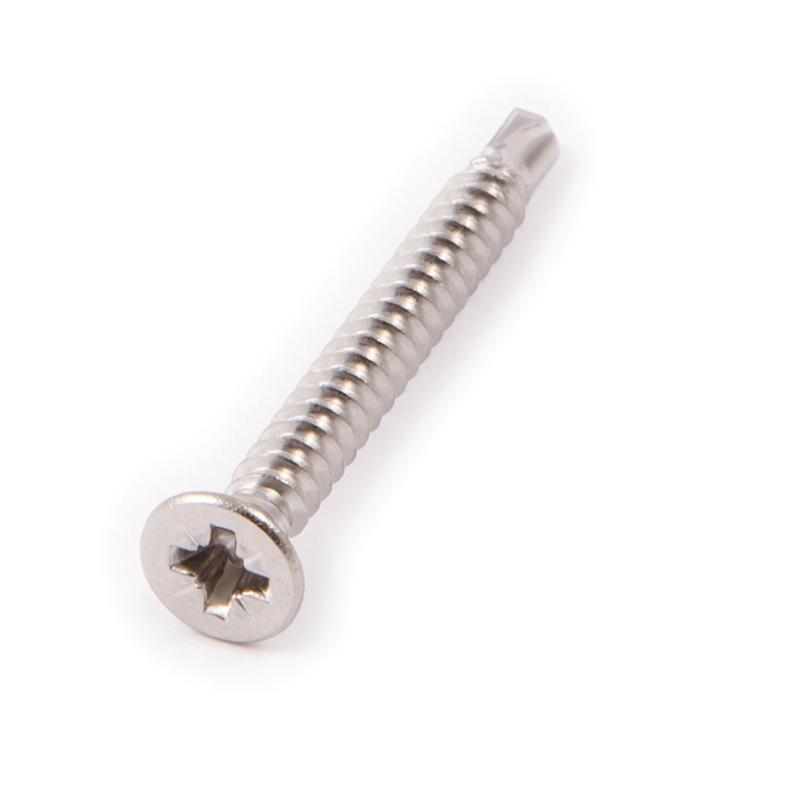 Stainless Steel Countersunk Pozi Self Drill Screws Countersunk Pozi